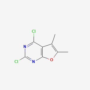 2,4-Dichloro-5,6-dimethylfuro[2,3-d]pyrimidine - 