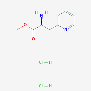 (S)-Methyl 2-amino-3-(pyridin-2-YL)propanoate dihydrochloride - 