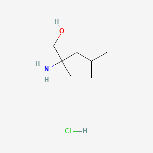 2-Amino-2,4-dimethylpentan-1-ol hydrochloride - 