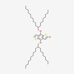 2-bromo-4,8-bis(2-octyldodecoxy)thieno[2,3-f][1]benzothiole - 