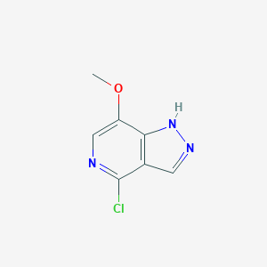 4-chloro-7-methoxy-1H-pyrazolo[4,3-c]pyridine - 