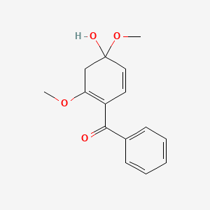 methyl 2-[(4-hydroxyphenyl)carbonyl]benzoate - 
