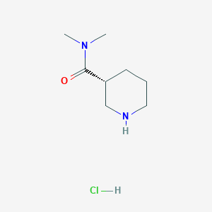 (R)-N,N-dimethylpiperidine-3-carboxamide hydrochloride - 