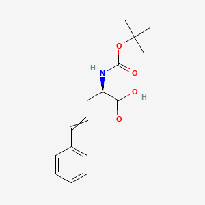 (r)-2-(Boc-amino)-5-phenyl-4-pentenoic acid - 261380-19-2