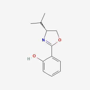 (R)-2-(4-isopropyl-4,5-dihydrooxazol-2-yl)phenol - 
