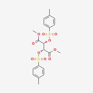 (2R,3R)-Dimethyl 2,3-bis(tosyloxy)succinate - 
