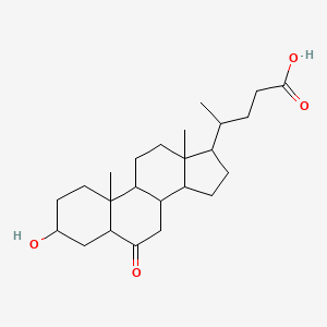 3-ALPHA-HYDROXY-6-KETOCHOLANIC ACID - 