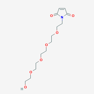 1-(14-Hydroxy-3,6,9,12-tetraoxatetradecyl)-1H-pyrrole-2,5-dione - 