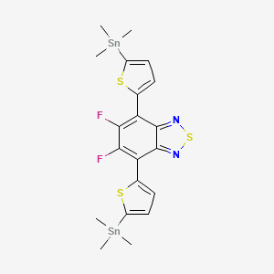 5,6-Difluoro-4,7-bis(5-(trimethylstannyl)thiophen-2-yl)benzo[c][1,2,5]thiadiazole - 