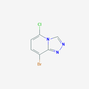 8-Bromo-5-chloro-[1,2,4]triazolo[4,3-a]pyridine - 