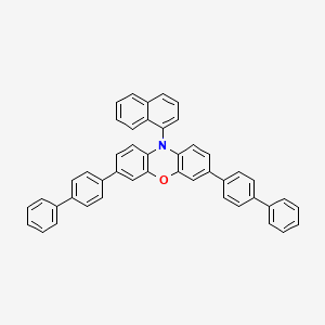 3,7-Di([1,1'-biphenyl]-4-yl)-10-(naphthalen-1-yl)-10H-phenoxazine - 