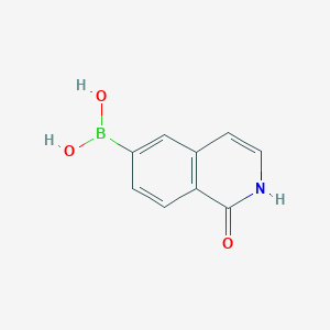 (1-Oxo-1,2-dihydroisoquinolin-6-yl)boronic acid - 