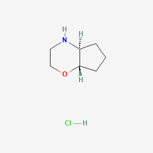 (4aS,7aS)-Octahydrocyclopenta[b][1,4]oxazine hydrochloride - 