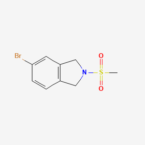 5-Bromo-2-(methylsulfonyl)isoindoline - 