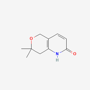 7,7-Dimethyl-7,8-dihydro-1H-pyrano[4,3-B]pyridin-2(5H)-one - 
