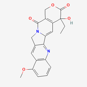 (4S)-4-Ethyl-4-hydroxy-10-methoxy-1H-pyrano[3',4 - 