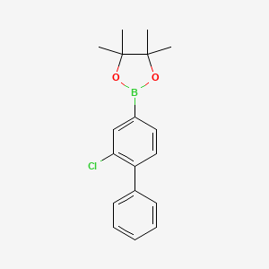 2-(2-Chloro-[1,1'-biphenyl]-4-yl)-4,4,5,5-tetramethyl-1,3,2-dioxaborolane - 