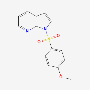 1-((4-Methoxyphenyl)sulfonyl)-1H-pyrrolo[2,3-b]pyridine - 