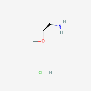 [(2S)-oxetan-2-yl]methanamine;hydrochloride - 