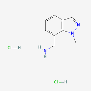(1-Methylindazol-7-yl)methanamine dihydrochloride - 