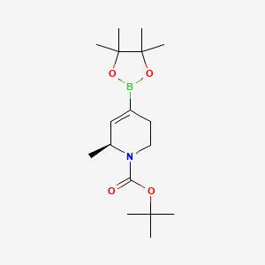 (S)-1-Boc-6-methyl-1,2,3,6-tetrahydropyridine-4-boronic Acid Pinacol Ester - 