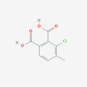 3-Chloro-4-methylphthalic acid - 