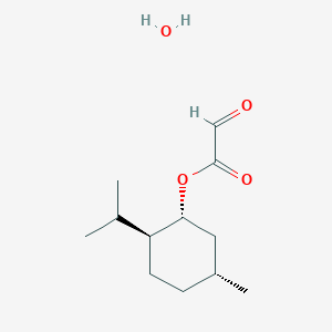 2-Isopropyl-5-methylcyclohexyl 2-oxoacetate hydrate - 26315-61-7