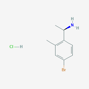 (R)-1-(4-Bromo-2-methylphenyl)ethanamine hydrochloride - 