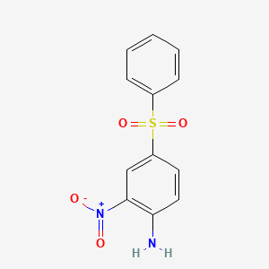 2-Nitro-4-(phenylsulfonyl)aniline - 