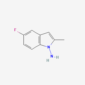 5-Fluoro-2-methyl-indol-1-ylamine - 