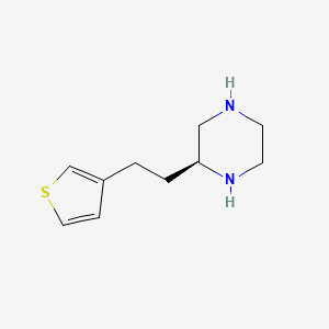 (S)-2-(2-thiophen-3-yl-ethyl)-piperazine - 