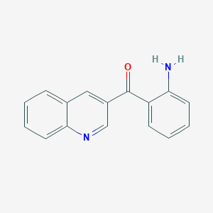 (2-Aminophenyl)-quinolin-3-yl-methanone - 