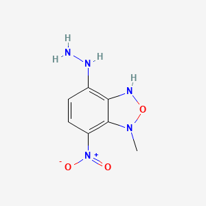 2,1,3-Benzoxadiazole,4-(1-methylhydrazinyl)-7-nitro- - 