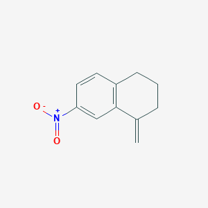 1-Methylene-7-nitro-tetralin - 