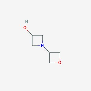 1-(Oxetan-3-yl)azetidin-3-ol - 