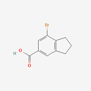 7-Bromoindane-5-carboxylic acid - 