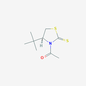 (S)-1-(4-(tert-Butyl)-2-thioxothiazolidin-3-yl)ethan-1-one - 