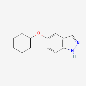 5-(cyclohexyloxy)-1H-indazole - 