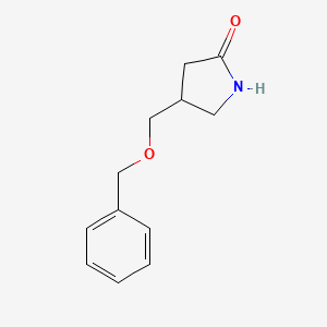 4-((Benzyloxy)methyl)pyrrolidin-2-one - 