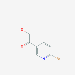 1-(6-Bromopyridin-3-yl)-2-methoxyethan-1-one - 