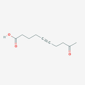 9-Oxo-5-decynoic acid - 