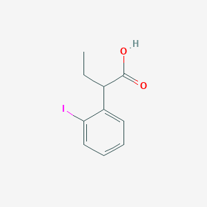 2-(2-Iodophenyl)butanoic acid - 