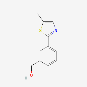 (3-(5-Methylthiazol-2-yl)phenyl)methanol - 