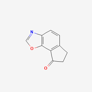 6H-Indeno[5,4-d]oxazol-8(7H)-one - 