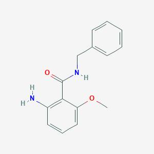 2-amino-N-benzyl-6-methoxybenzamide - 