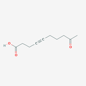 9-Oxodec-4-ynoic acid - 