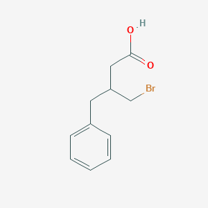 3-Benzyl-4-bromo-butyric acid - 