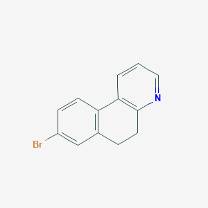 8-Bromo-5,6-dihydro-benzo[f]quinoline - 
