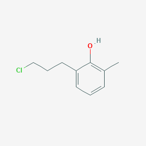 2-(3-Chloropropyl)-6-methylphenol - 