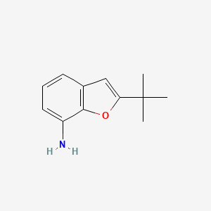 2-Tert-butyl-benzofuran-7-ylamine - 